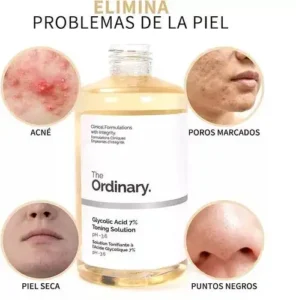 Imagen del The Ordinary Tónico Exfoliante de Ácido Glicólico 7%: cuidado nocturno para piel normal. 